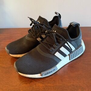 Adidas NMD_R1 Primeblue Sneakers – Core Black / Cloud White – Size 6